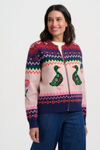 Solana Knitted Bomber Jacket