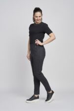 420TS Check Ponte Pull Up Legging - Image 4