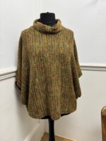 Cowl Neck Poncho Top - Image 12