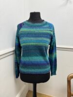 Lana Wool Striped Tie Dye Jumper - Image 2