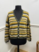 Multi Stripe Woollen Cardigan
