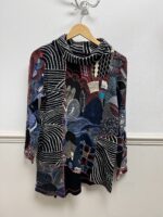 Benin Patch Cowl Top - Image 4