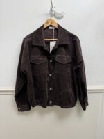 Fine Cord Button Up Jacket - Image 7