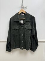 Fine Cord Button Up Jacket - Image 8