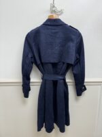 Suede Look Long Lapel Jacket - Image 3