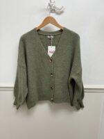 Lana Wool Knit Button Up Cardigan - Image 4