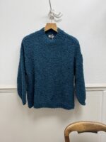 Balloon Boucle Mixed Wool Jumper - Image 3