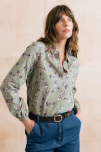 Ana Organic Cotton Printed Shirt