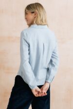 Ana Textured Organic Cotton Shirt - Image 3