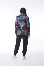 Benin Patch Cowl Top - Image 2