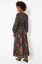 Boho Dreams Long Sleeve Maxi Dress - Image 4