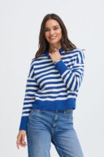 BYOmea Crew Stripe Jumper