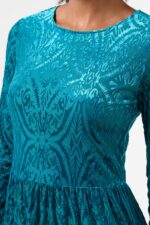 Delightful Devore Tunic Dress - Image 2