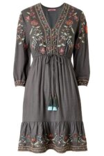 Elegant Embroidered Mini Dress - Image 5