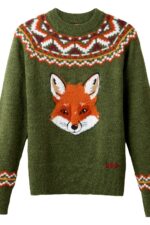 Fantastic Fox Embroidered Jumper - Image 5