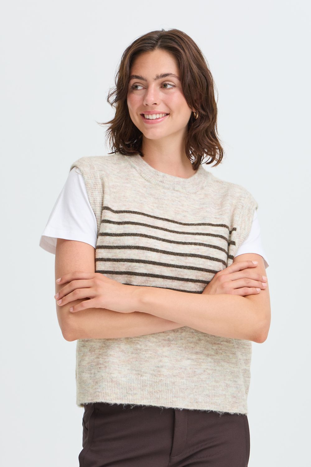 frsanny-waistcoat-oatmeal-melange3 FRSanny WA 4 Waistcoat - Image 1