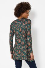 Hedgehog Printed Tunic Top - Image 4