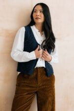 Ivy Fleck Knit Waistcoat - Image 2