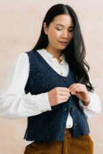 Ivy Fleck Knit Waistcoat