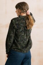 Rachel Frill Blouse Trailing Leaves - Image 2