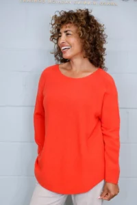 Scoop Neck Cosy Jumper