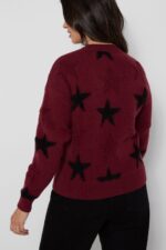 Stunning Star V-Neck Cardigan - Image 3