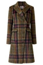 Tessa Asymmetric Check Coat - Image 5