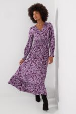 Thea Long Sleeve Jersey Maxi Dress