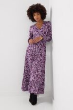Thea Long Sleeve Jersey Maxi Dress - Image 3