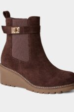 Willow Cosy Wedge Ankle Boots