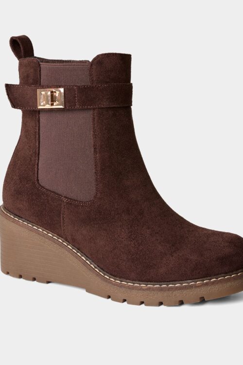 Willow Cosy Wedge Ankle Boots