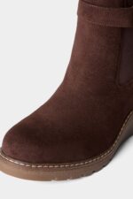 Willow Cosy Wedge Ankle Boots - Image 4